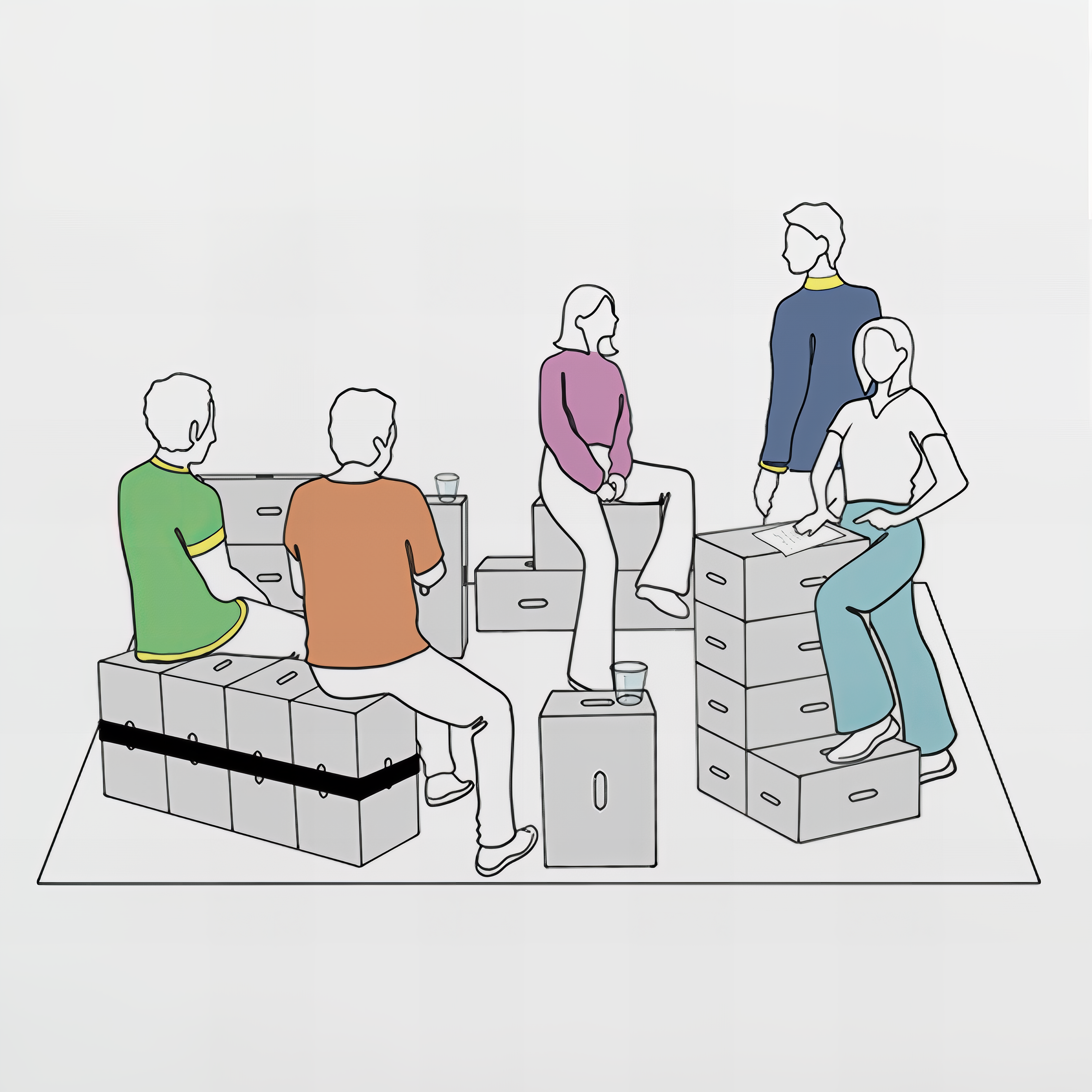 Xbrick® Workspace Set XS