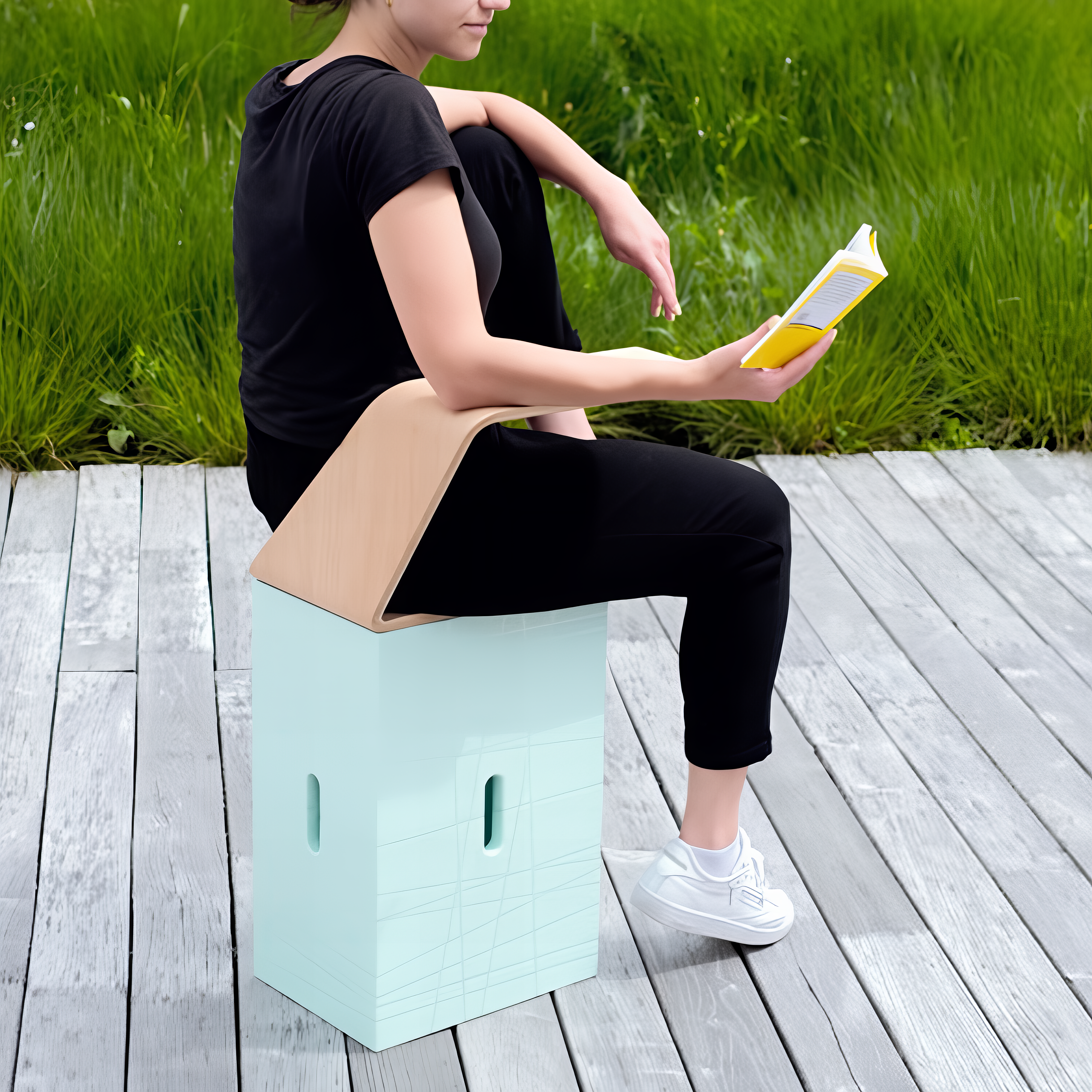 Xbrick® Tseat F, hell türkis