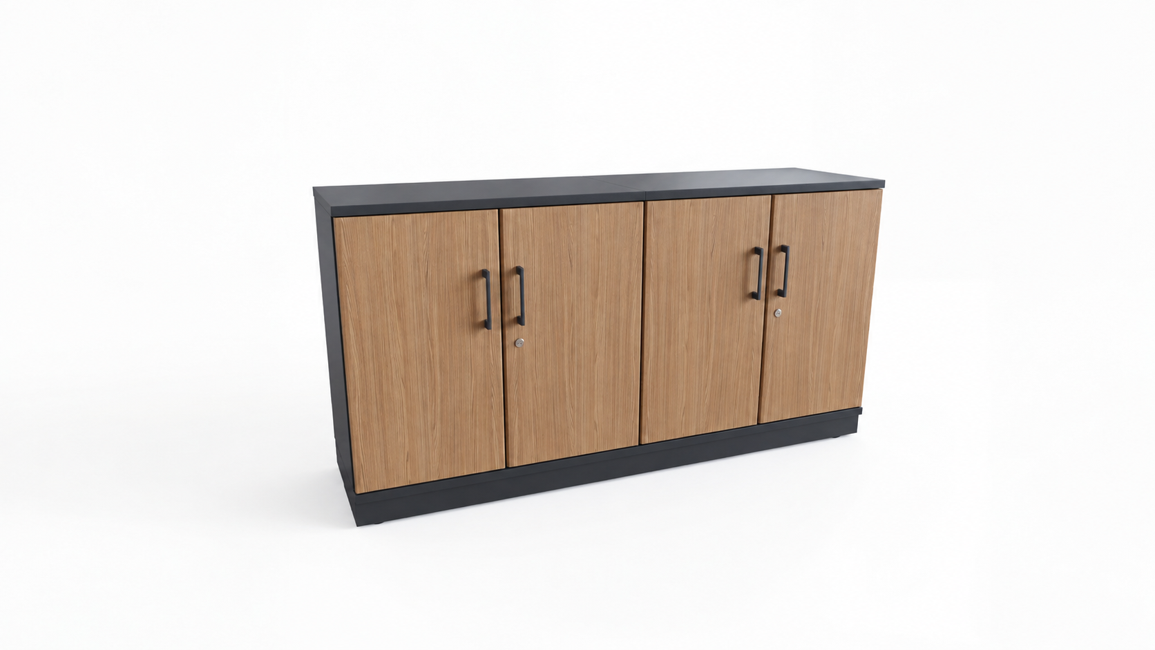 Aktenschrank 2 OH 1600 mm 